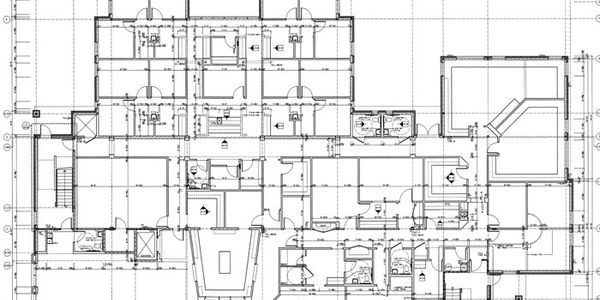Floor plan that has been accurately as-built by a drafting and design team